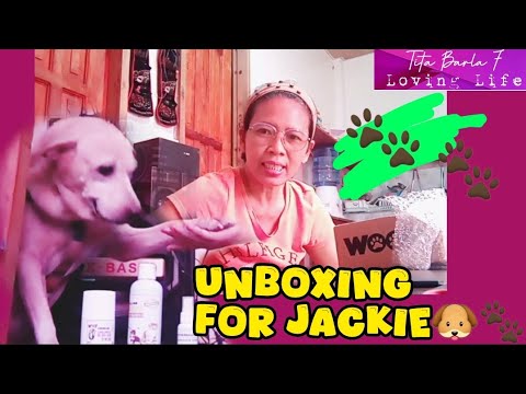 218 Unboxing For Jackie🐶 #labrador #woof #dogbathessentials #furbaby #furmom #titabarla