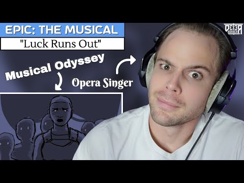 Odysseus gets CHALLENGED! Pro Singer Reaction (& Analysis) - EPIC: The Musical | Luck Runs Out