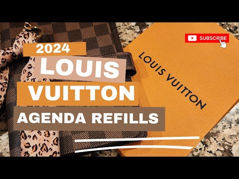 2024 Louis Vuitton Agenda Refills| LV Unboxing and Review