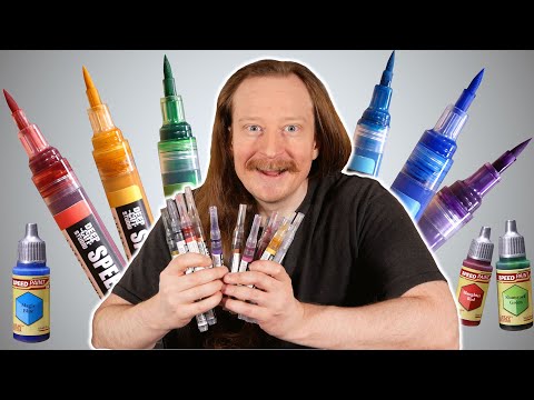 Speedpaint Markers for Painting Miniatures!?