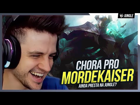 Vamos ver se MORDEKAISER ainda é bom na JUNGLE?