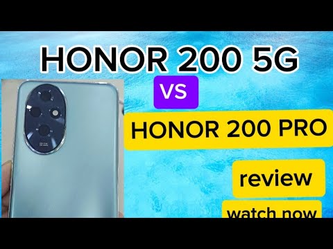 HONOR 200 5G VS HONOR 200 PRO