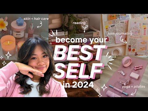 HOW TO GLOW UP FOR 2024 | goal planning and new habits!