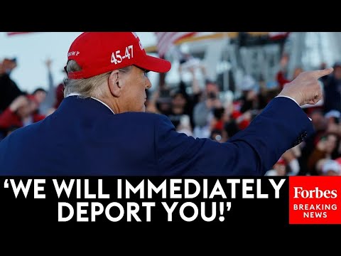 Trump Repeatedly Warns Illegal Immigrants That Historic Deportation Effort Is Coming | 2024 Rewind