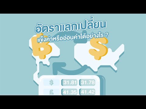 อัตราแลกเปลี่ยนแข็งค่าหรืออ่อนค่าได้อย่างไร ?