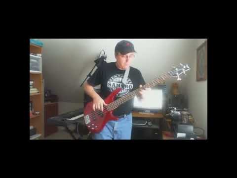 Jerry Boutot Red Barchetta Bass Cover - Lead Solo Section