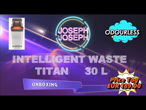 MY $200 GARBAGE BIN-JOSPEH JOSEPH TITAN - INTELLIGENT WASTE