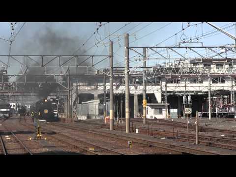 SL内房100周年記念号 蘇我駅発車 2012/2/12