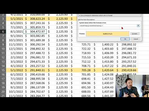 Use Excel Conditional Formatting to Highlight the Next Month in a Series of Dates - Part 1