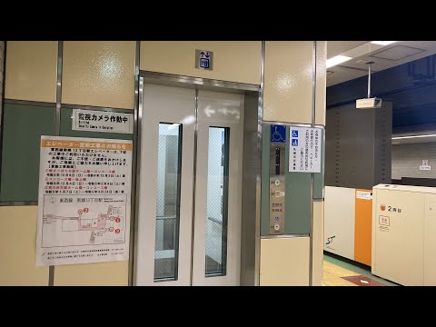 (更新後)札幌市営地下鉄東西線ひばりが丘駅 2番(宮の沢方面)ホームのエレベーター