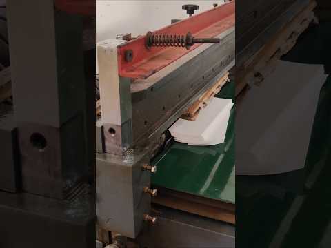 Non woven Wax strip roll cutting machine #machine #cuttingmachine