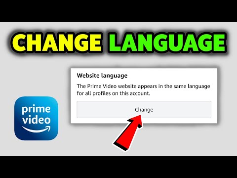 How To Change Language in Amazon Prime Video (Subtitle, Audio, Website)