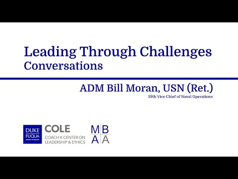 COLE-MBAA Leading Through Challenges Conversations with Guest Speaker: Bill Moran