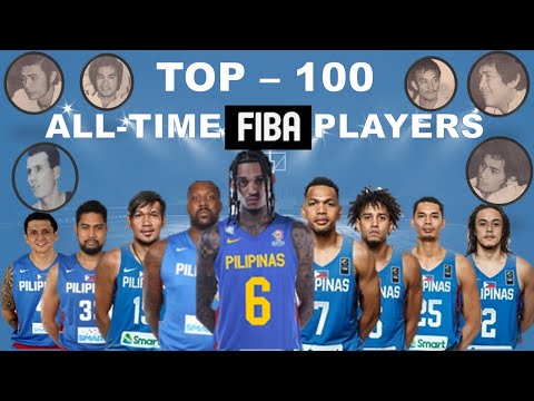 PHILIPPINES Top 100 All-time FIBA Players, Part 4 of 5 (21st to 40th)