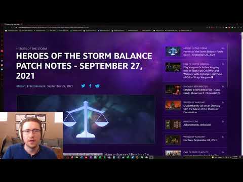 HotS Balance Patch Sept 27th (KT, ETC Buffs! Naz, Gazlow nerfs)