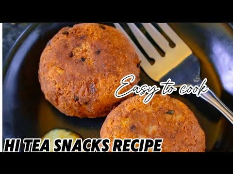 Hi tea snacks recipe | Easy teatime snack recipe by Easy to Cook