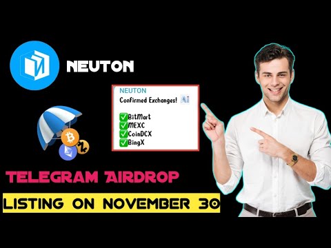 neuton airdrop ✅ || listing on November 30 || crypto Airdrop