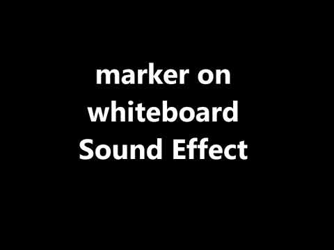 marker on whiteboard Sound Effect