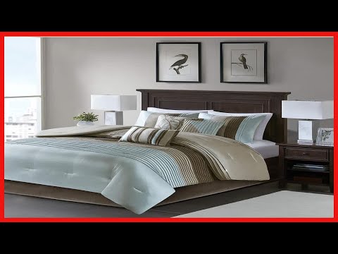 Madison Park Amherst Faux Silk Comforter Set-Casual Contemporary Design