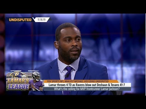 UNDISPUTED | Michael Vick Reaction What's the ceiling for MVP frontrunner Lamar Jackson?