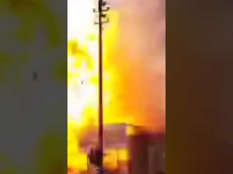 Cylinder gas blast