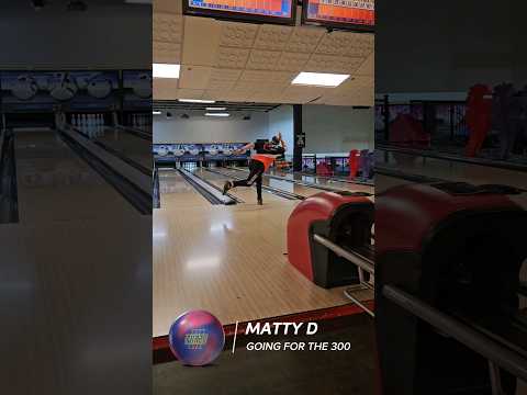 Matty D Going for the 300...? #bowling #fun #stormbowling #PhazeII