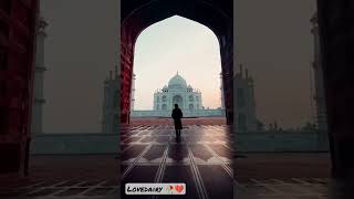 The Taj😍😍 #thetajmahal #beauty #nature #love #shorts #trendingshorts #bollywoodhindisong #viral