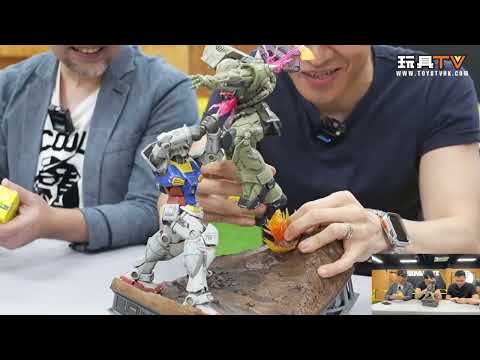 「爆玩具」Bandai BN Figure DX Gundam vs Zaku TOYSTV Review