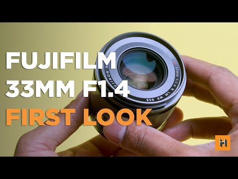 Fujifilm XF 33mm F1.4 First Look