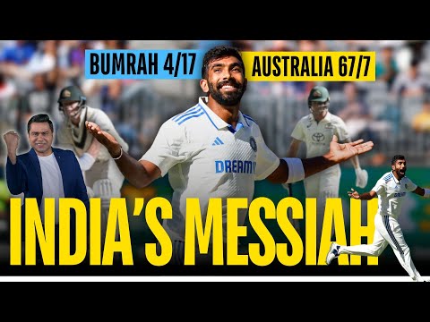 Credit to Captain Bumrah for India's Turnaround? | INDIA vs AUSTRALIA 1st Test Day 1 | #AakashVani