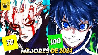 Los MEJORES Animes del 2024 (Puro cine 🗿)