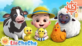 Old MacDonald Had a Farm 2 | Farm Animals Song + More LiaChaCha Kids Songs & Nursery Rhymes