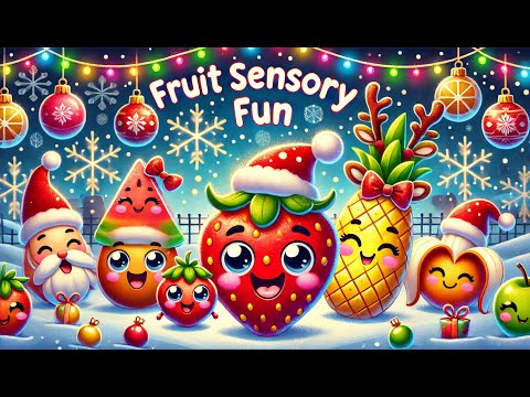 Fruit Sensory Fun: Discovering the Joys of Fruits Through Play🍒