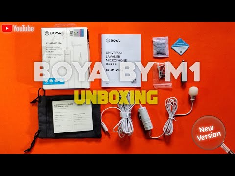 BOYA BY M1 MIC UNBOXING 😍🔥 NEW VERSION 2024 #asthetic #unboxing #tech #boyabym1micunboxing #video