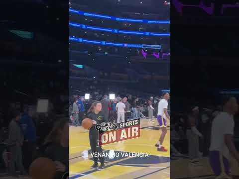 LOOK: Rui Hachimura Warms Up Before Lakers-Thunder NBA Cup Clash