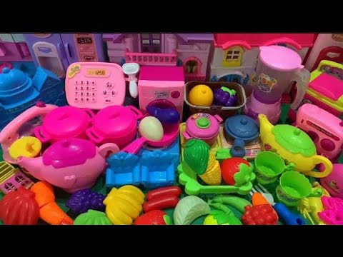 5:53 min satisfying unboxing | Hello kitty kitchen set | Cutee tiny mini kitchen set | #asmr 💚