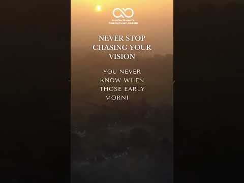 Never Stop Chasing Your Vision | CA Amit Bachhawat | Amit Bachhawat Training Forum