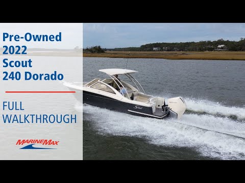 Pre-Owned 2022 Scout 240 Dorado | Available at MarineMax Wrightsville Beach