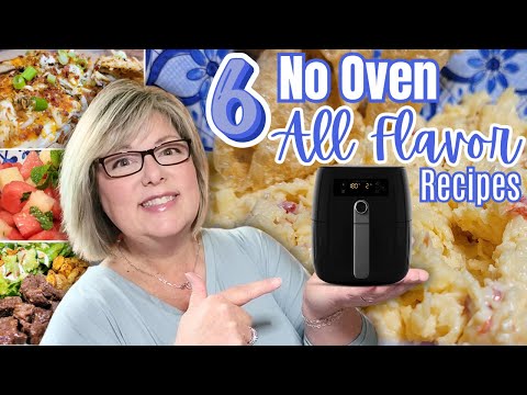 Best 🤩 5 INGREDIENT RECIPES Using The AIR FRYER or That Require NO COOKING At All!