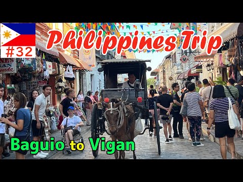 Baguio to Vigan by bus takes about 5 hours[Philippines solo travel, April 2024 edition㉖]