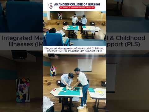 Amandeep College of Nursing enhances skills in Newborn Care and Childhood Illness management!