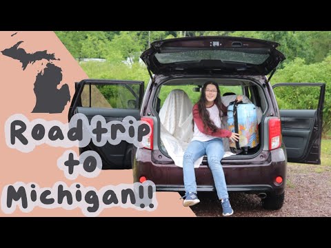 Road trip with me to Michigan! | New York - Michigan