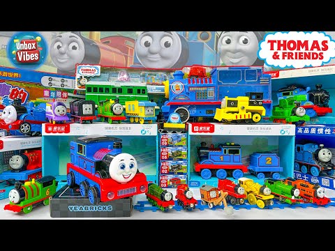 63 Minutes Satisfying with Unboxing Thomas Train & Friends Blue & Blue maintenance Collection ASMR