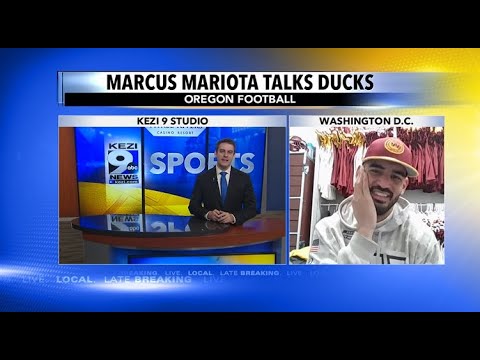 Talking Oregon football with Marcus Mariota