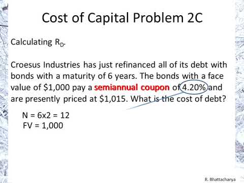 Cost of Capital Problem 2C