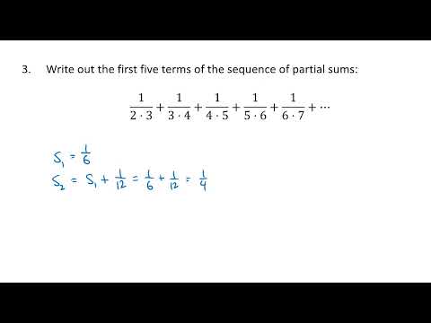 Infinite Series #1 (OpenStax Calculus, Vol. 2, Section 5.2)