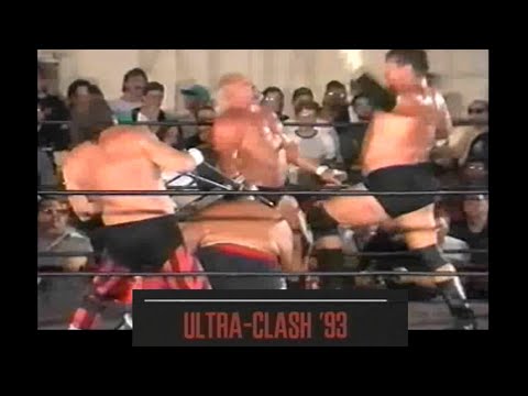 Abdullah The Butcher & Kevin Sullivan vs. Terry Funk & Stan Hansen (ECW 1993)