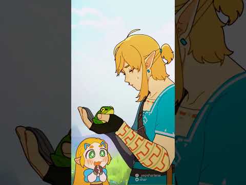 uhh you want me to eat this? #botw #zelda #animation