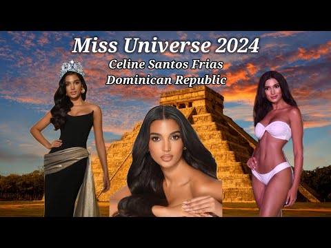 Miss Universe Dominican Republic 2024 Celine Santos Frias #MissUniverse2024 #MissUniverso2024