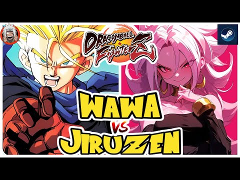 DBFZ Wawa vs Jiruzen (Black, GogetaSS4, Trunks) vs (Baby2, A21, Trunks)